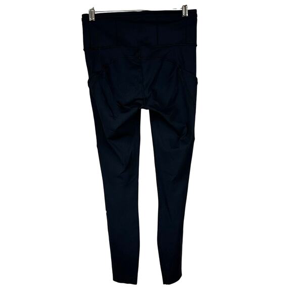 Lululemon Fast Free 7/8 Tight II Nulux Black Women's 6 Excellent Used Condition - Picture 5 of 10